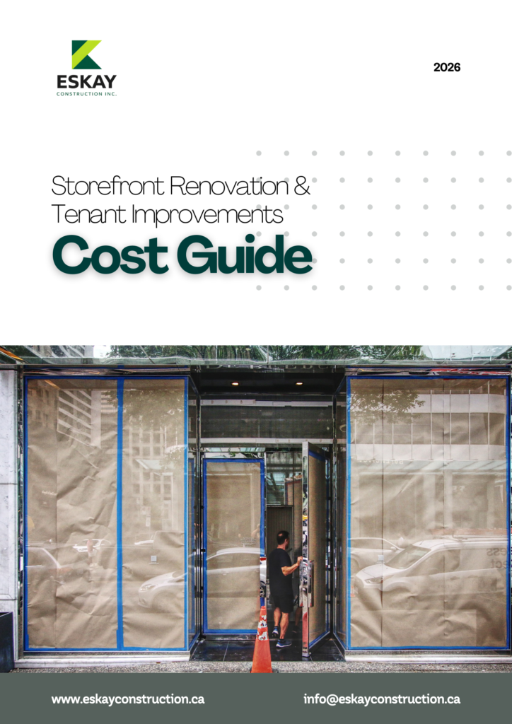 2 storefront renovation & tenant improvements cost guide cover